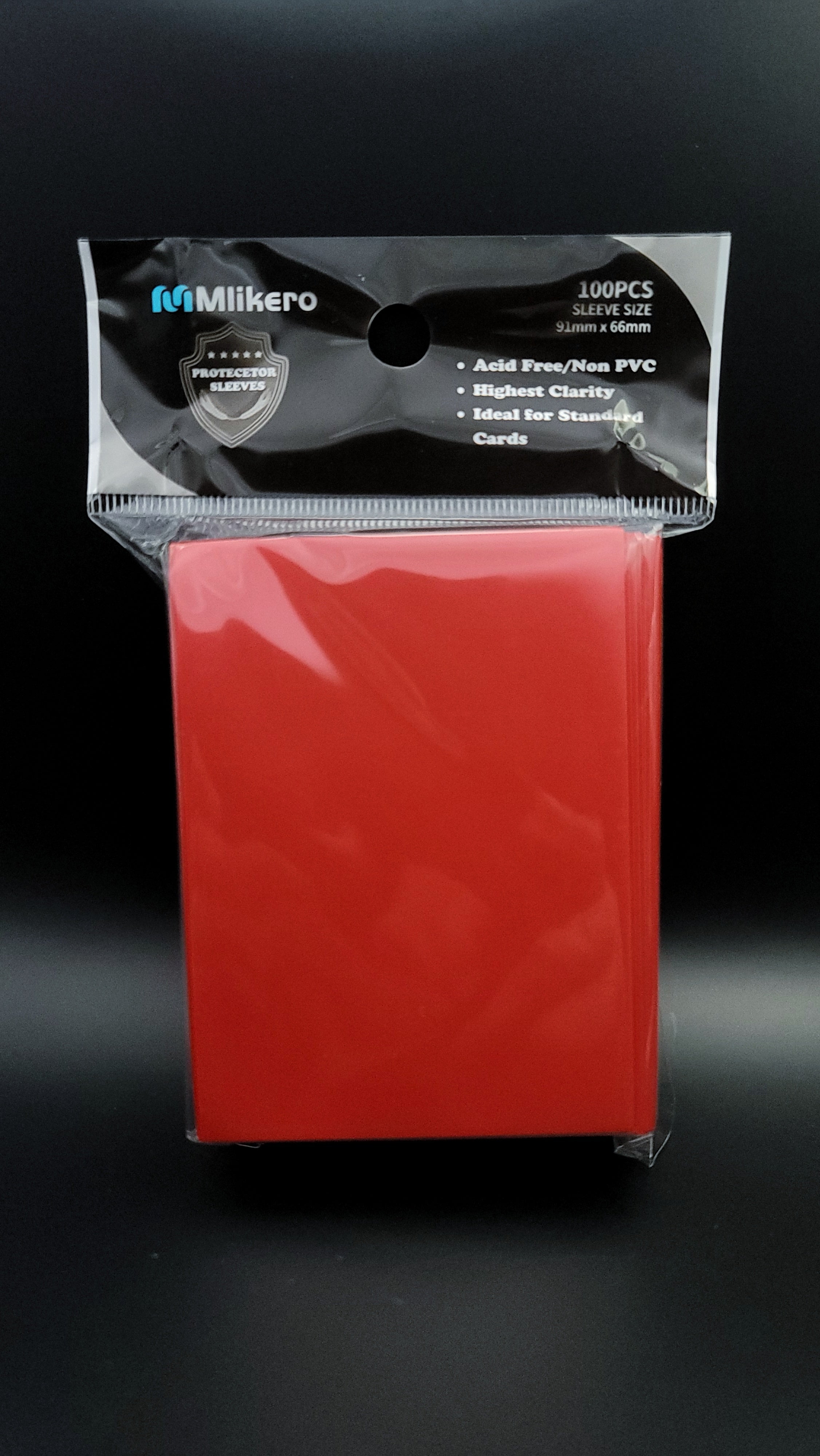 Mlikero Red Card Sleeves Mlikero Red Card Sleeves