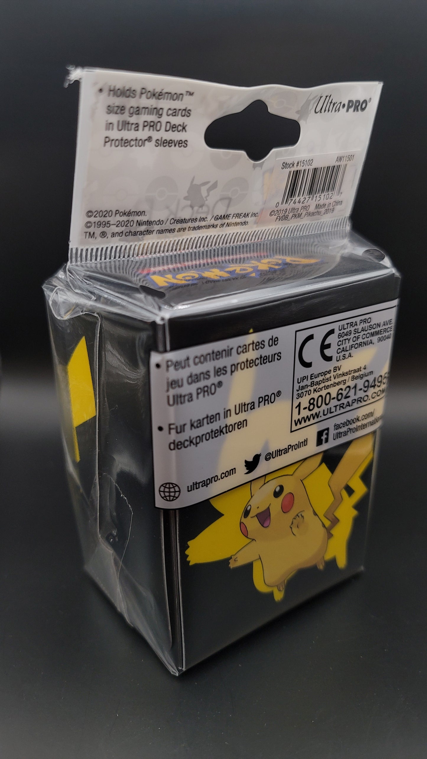 Pikachu Pokémon Deck Box