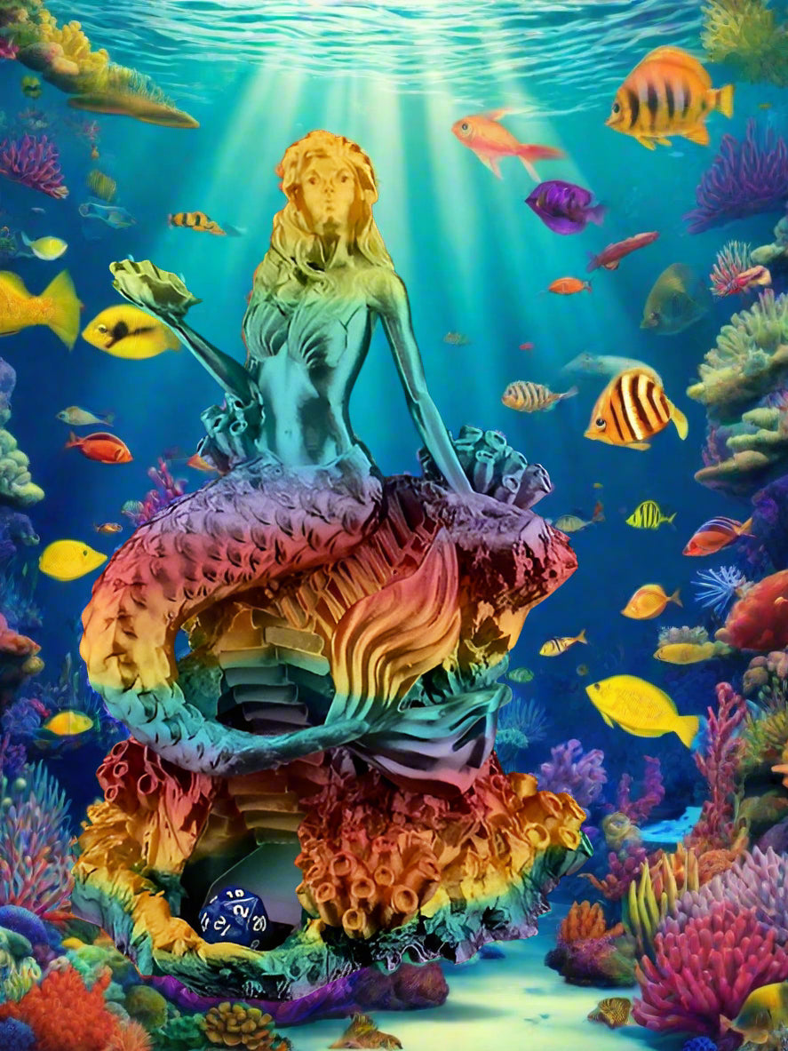 Mermaid Dice Tower