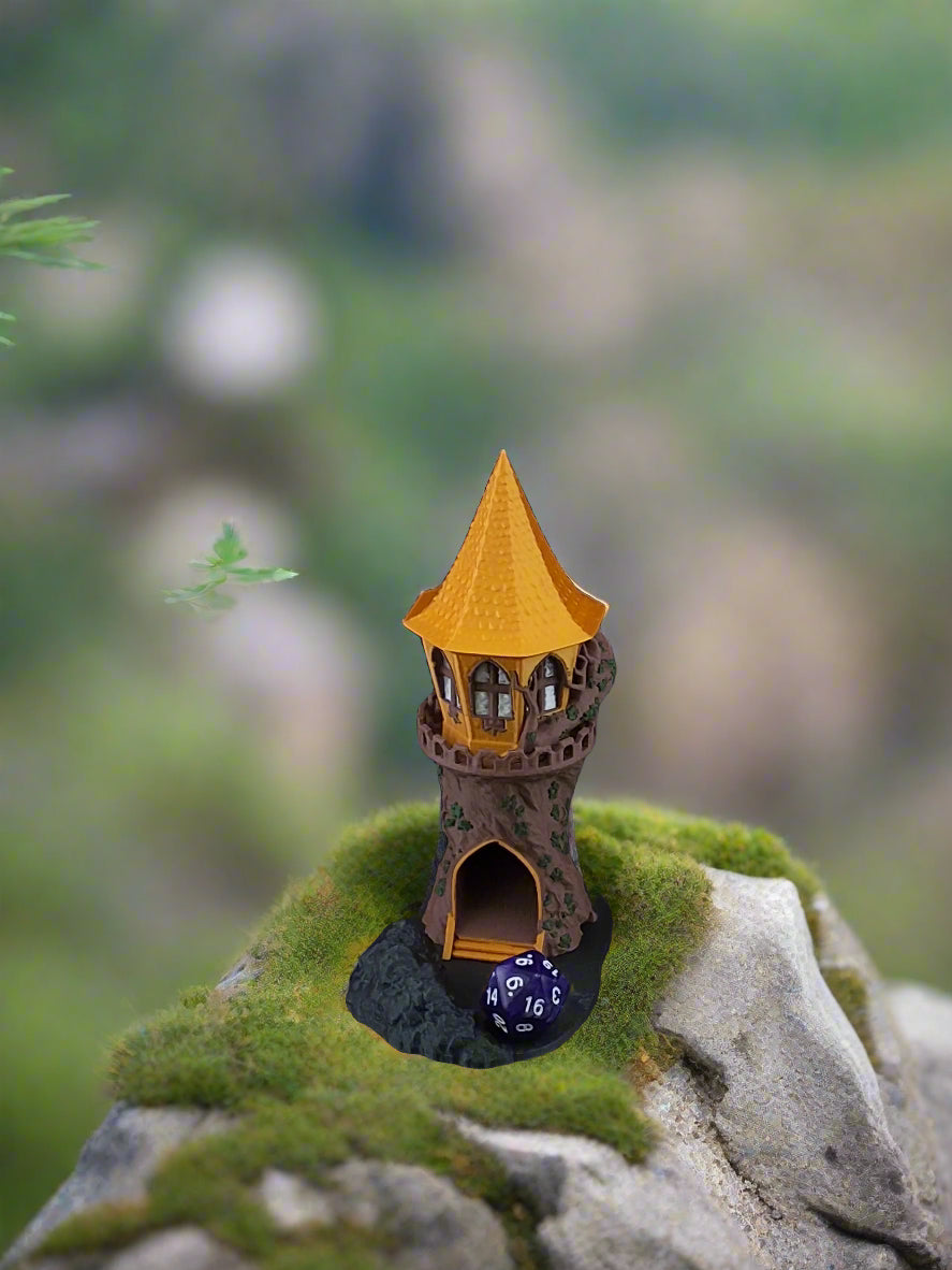 Fae Villa Mini Dice Tower
