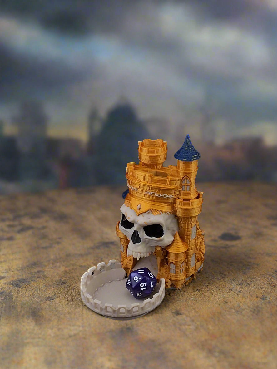 Skull Citadel Mini Dice Tower