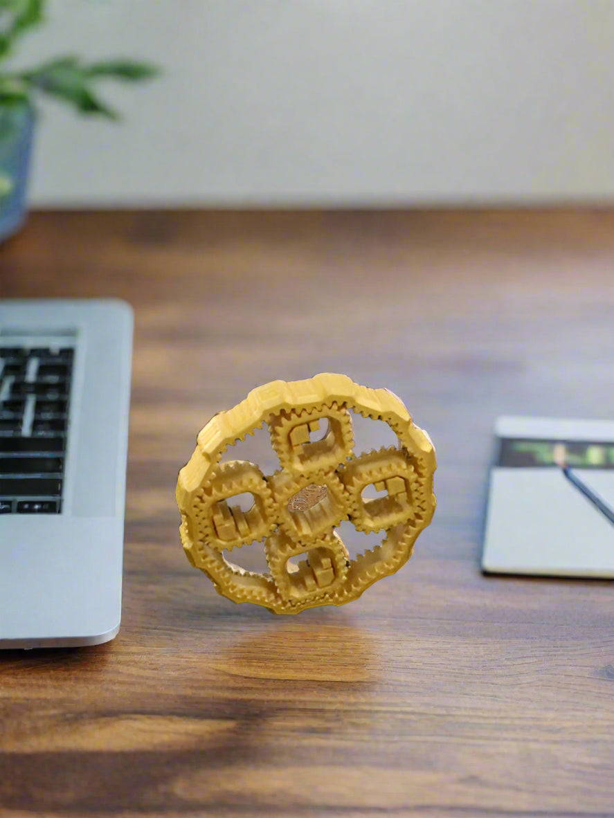 "Fragment" Square Planetary Gears Fidget Spinner
