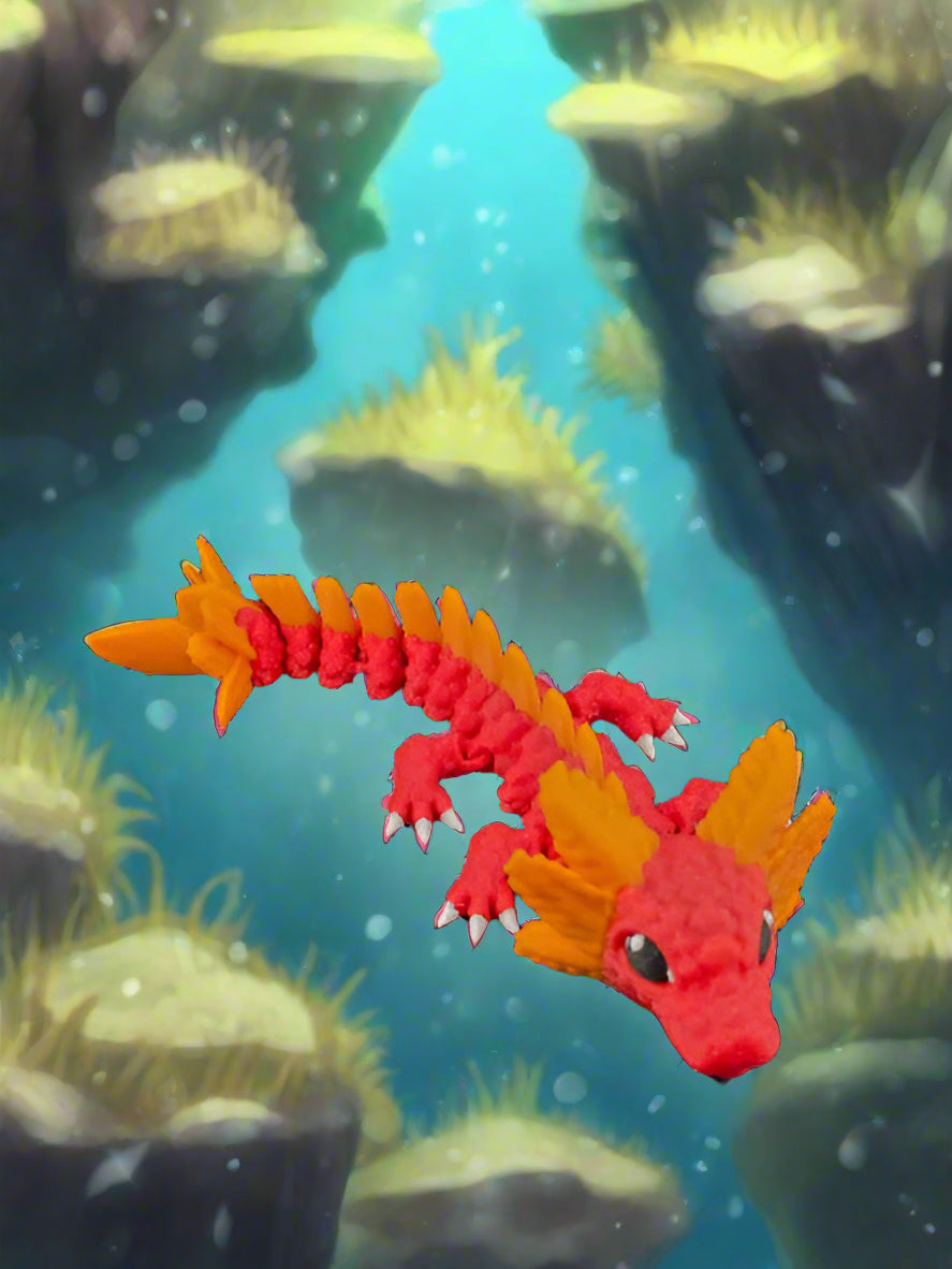 Baby Axlotl Dragon
