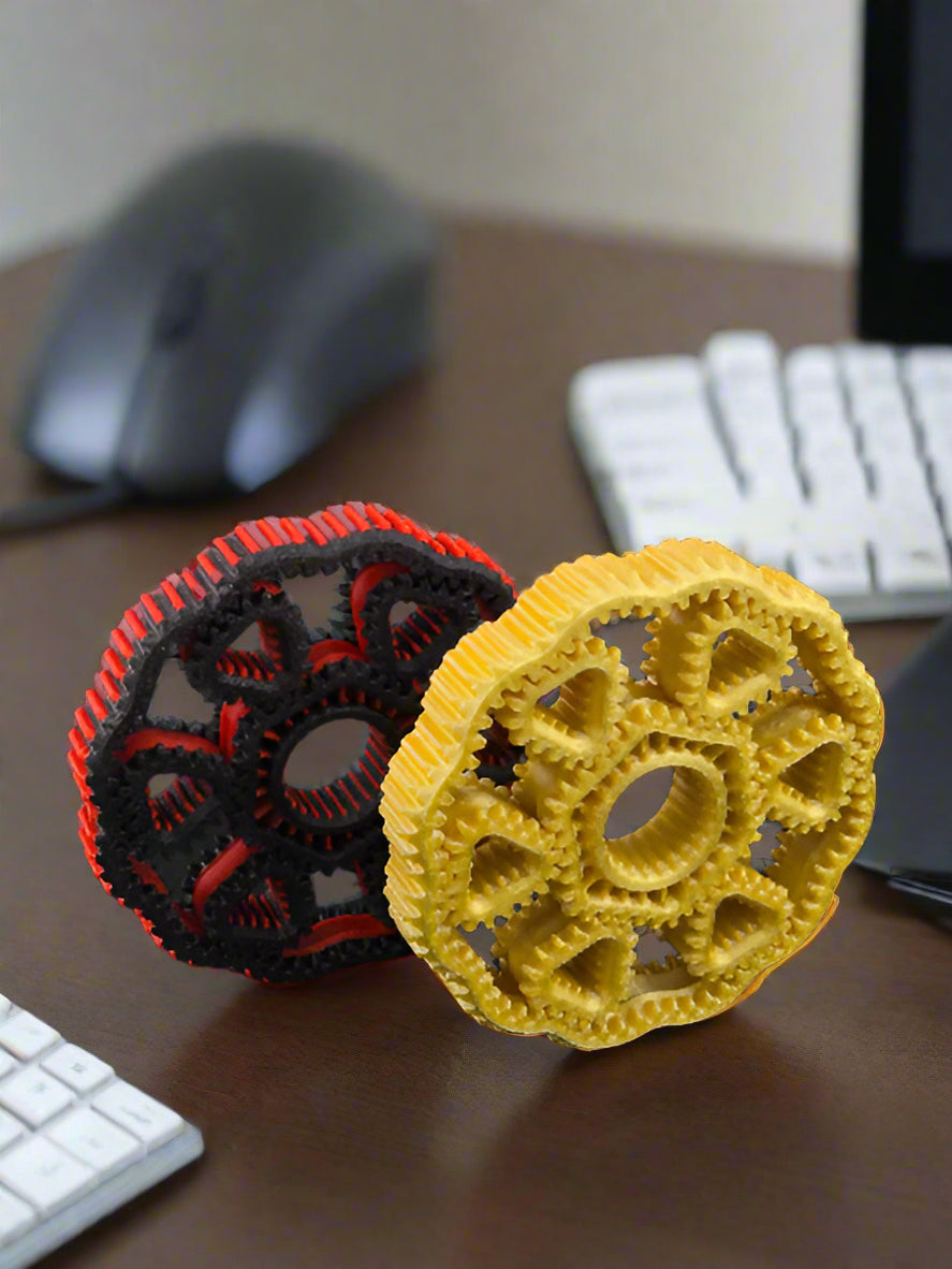 "Razor" Geometric Planetary Gears Fidget Spinner