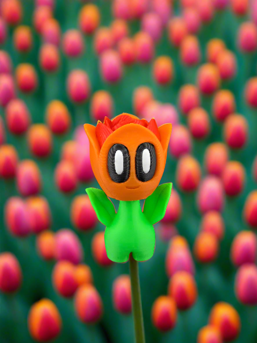 Blob Flowers & Flower Pots (ordered separately)