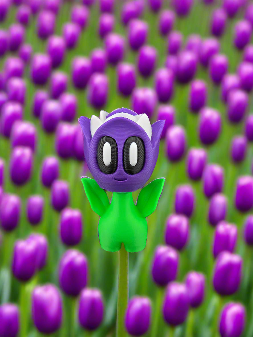 Blob Flowers & Flower Pots (ordered separately)