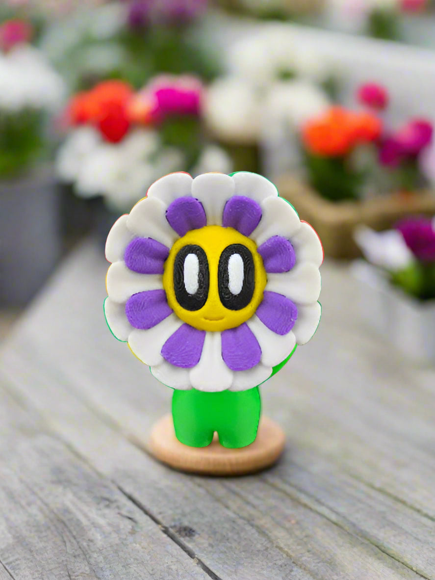 Blob Flowers & Flower Pots (ordered separately)