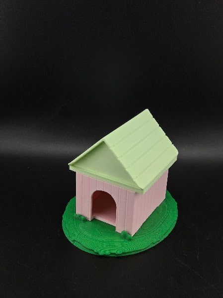 Dog House w/grass