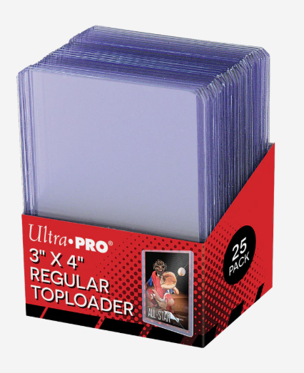 Ultra Pro 3" X 4" Regular Toploader