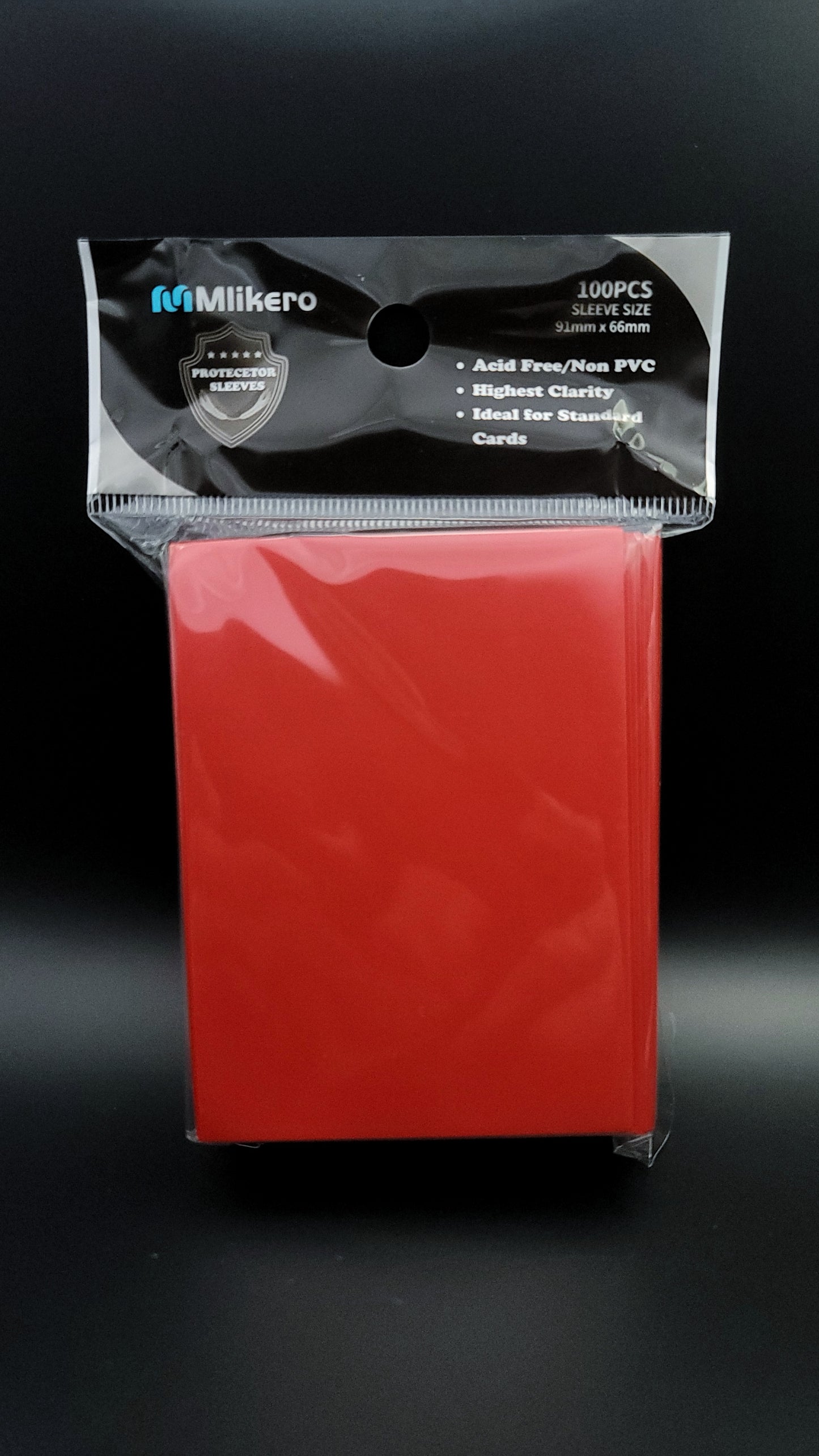 Mlikero Red Card Sleeves