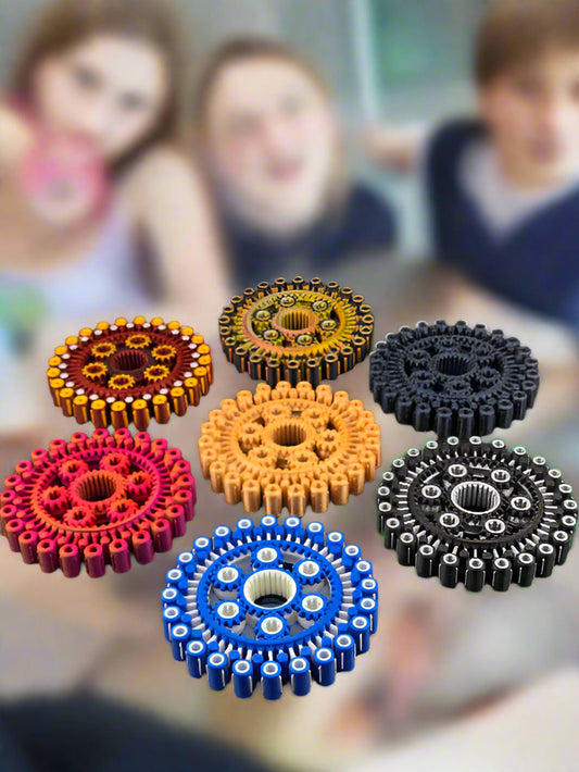 "Revolver" Heavy Duty Planetary Gears Fidget Spinner