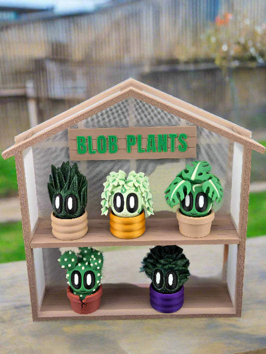 Blob Plants and pots (ordered separately)