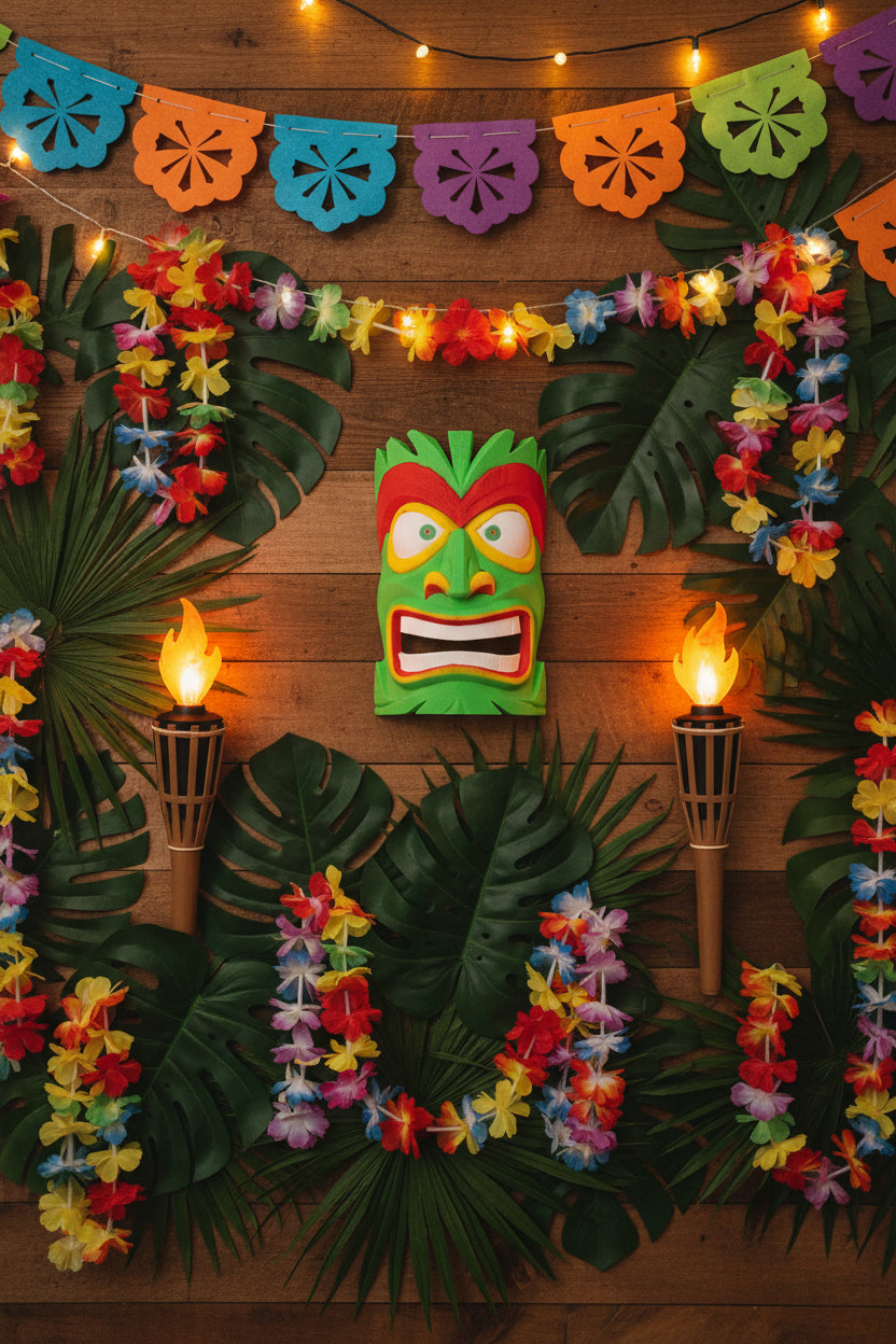 Tiki Mask Wall Hanging