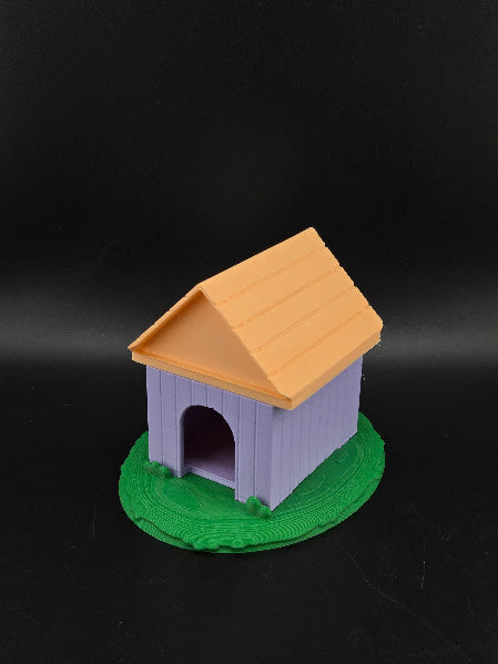 Dog House w/grass