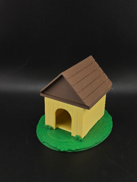 Dog House w/grass
