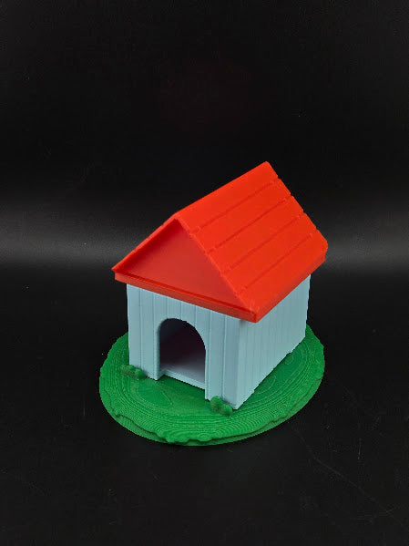 Dog House w/grass