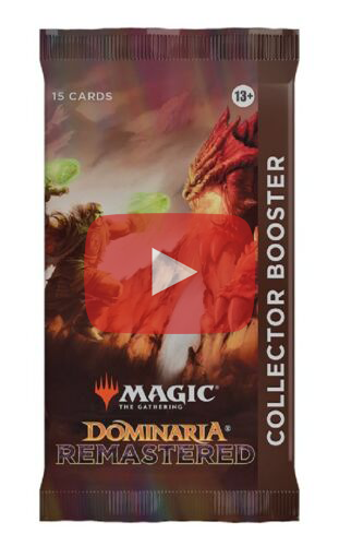 Dominaria Remastered Collector Booster (YouTube)