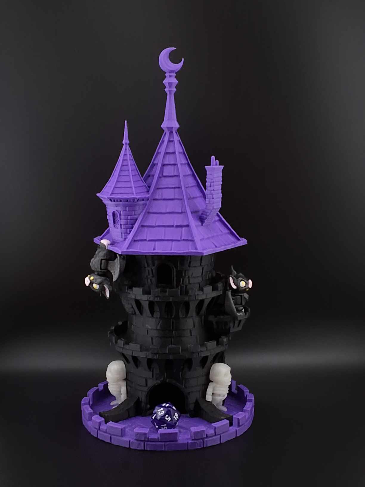 Halloween Wizard dice tower