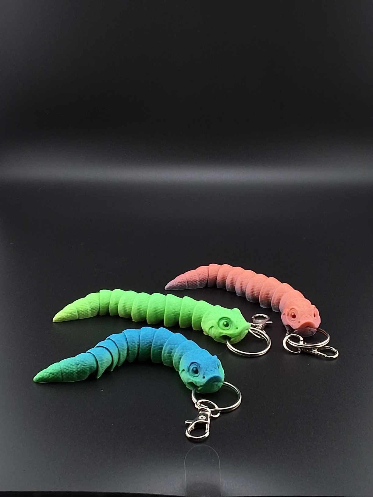 Hognose snake keychain