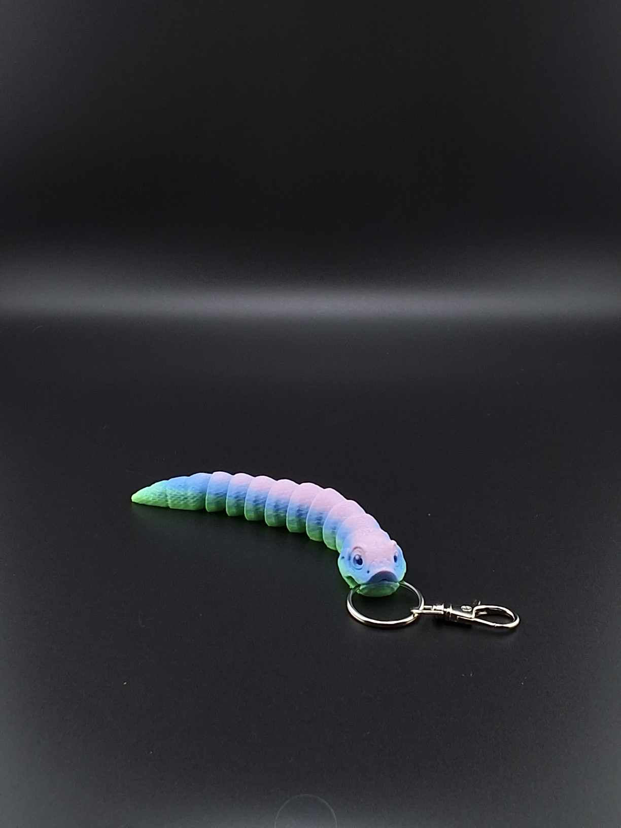 Hognose snake keychain