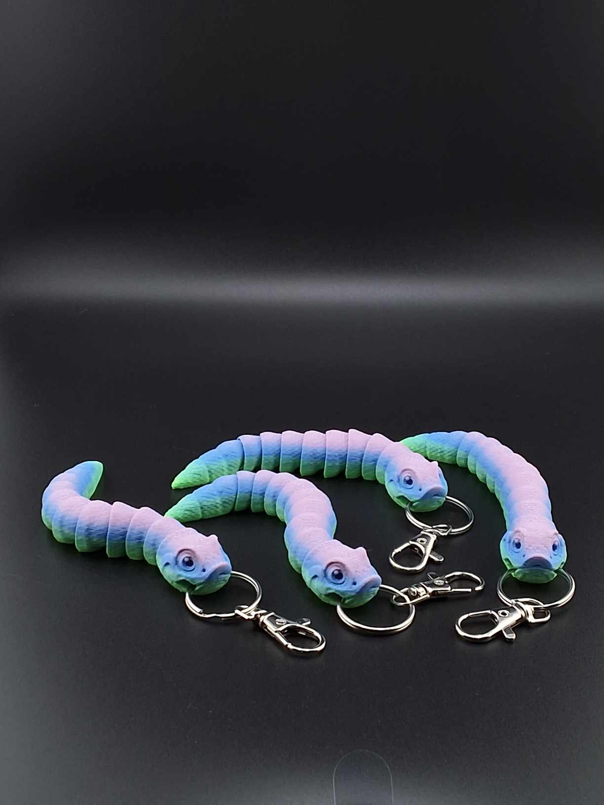 Hognose snake keychain