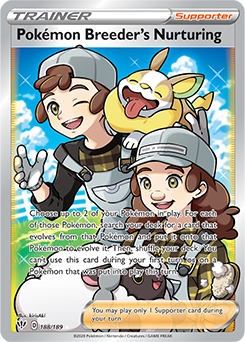 Pokemon Breeder's Nurturing (Full Art)