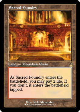 Sacred Foundry (Retro Frame)