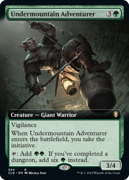 Undermountain Adventurer (Extended Art)