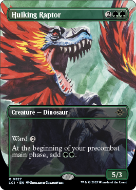 Hulking Raptor (Borderless)