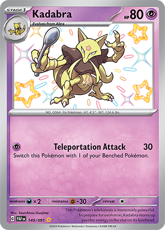 Shiny Kadabra 149/091