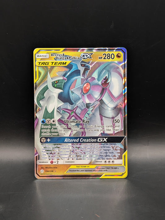 Arceus & Dialga & Palkia GX 156/236