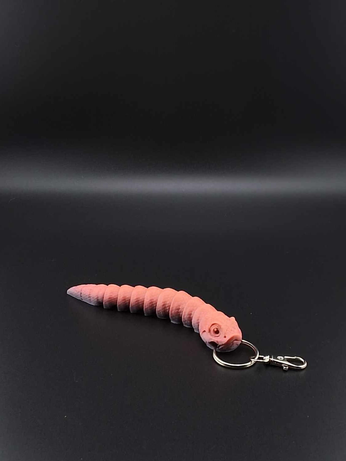 Hognose snake keychain